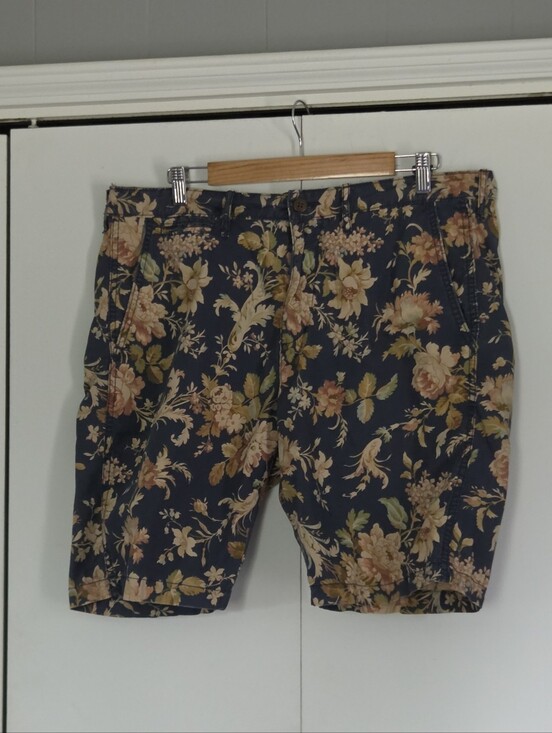 Denim & Supply Ralph Lauren Other - Denim & Supply Ralph Lauren Navy Floral Cotton Blend Shorts